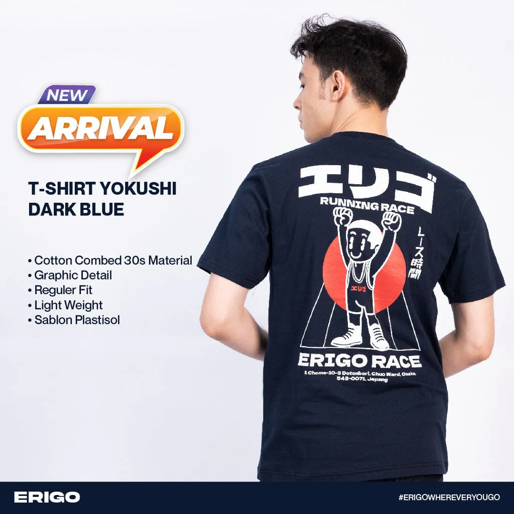 Erigo T-Shirt Yokushi Dark Blue Unisex sold by Erigo