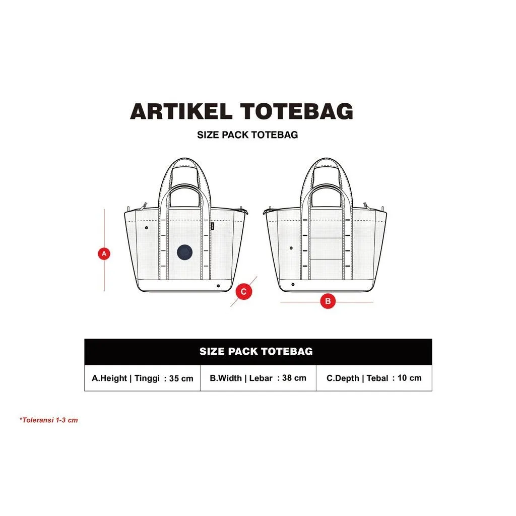 Erigo Tote Bag Derby Navy Khaki sold by Erigo product image thumbnail 5