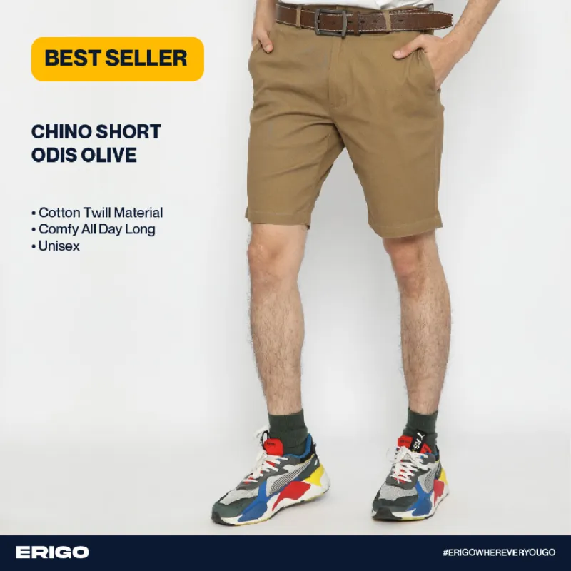 Erigo Chino Short Odis Olive sold by Erigo