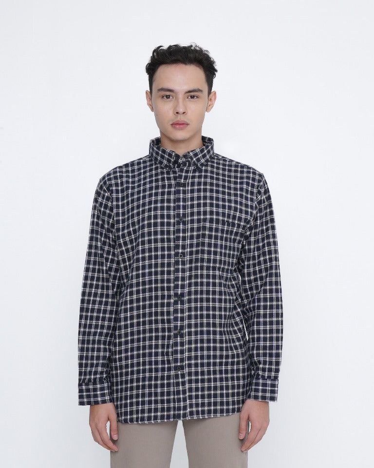 Erigo Flannel Javier Black sold by Erigo