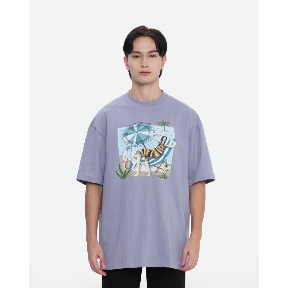 Erigo T-Shirt Olla JKT48 Lavender Gray By Imelda Adams sold by Erigo