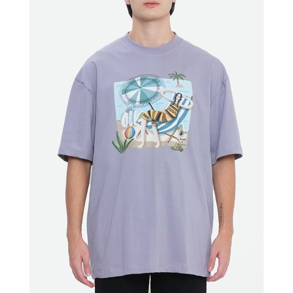 Erigo T-Shirt Olla JKT48 Lavender Gray By Imelda Adams sold by Erigo product image thumbnail 4