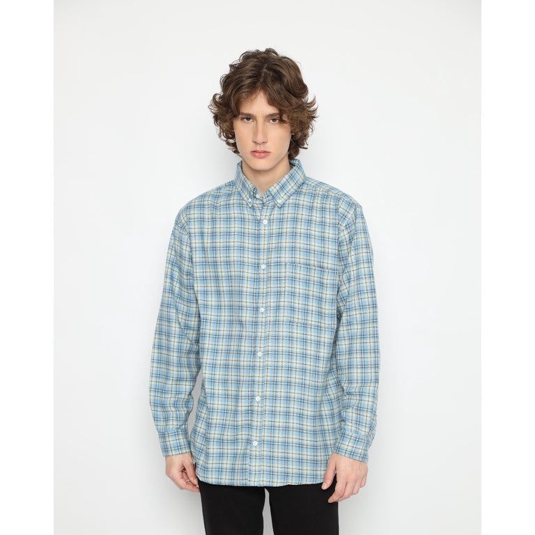 Erigo Flannel Cischo Blue sold by Erigo