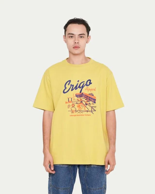 Erigo T-Shirt Oversize In Pool Lime sold by Erigo