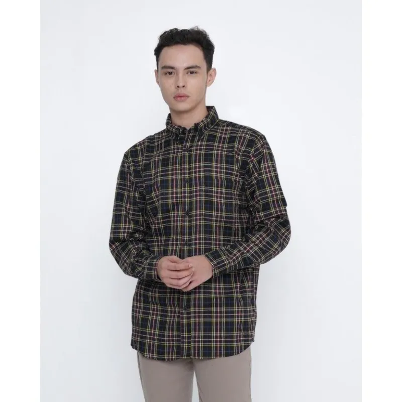 Erigo Flannel Lahoim Black sold by Erigo