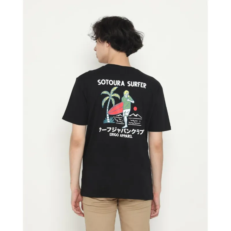 Erigo T-Shirt Sotor Surfer Black sold by Erigo