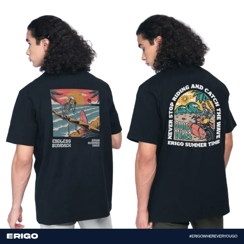 Erigo Buy 1 Get 2 T-Shirt Graphic Bundling 2 | Quirino Black, Tiziano Black sold by Erigo