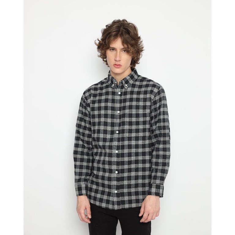 Erigo Flannel Rutledge Black sold by Erigo