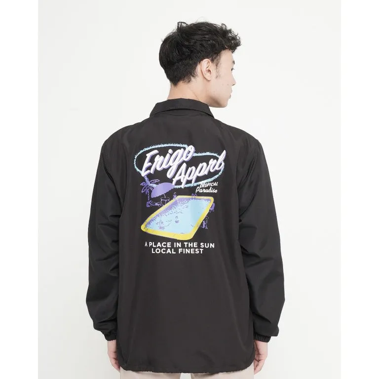 Erigo Coach Jacket Finest Black sold by Erigo