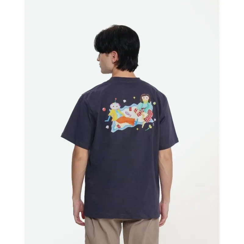 Erigo T-Shirt Flora JKT48 Navy By Nadia Diandra sold by Erigo