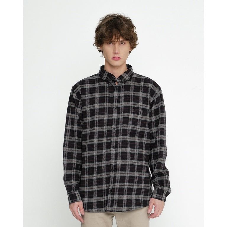 Erigo Flannel Verlin Black sold by Erigo