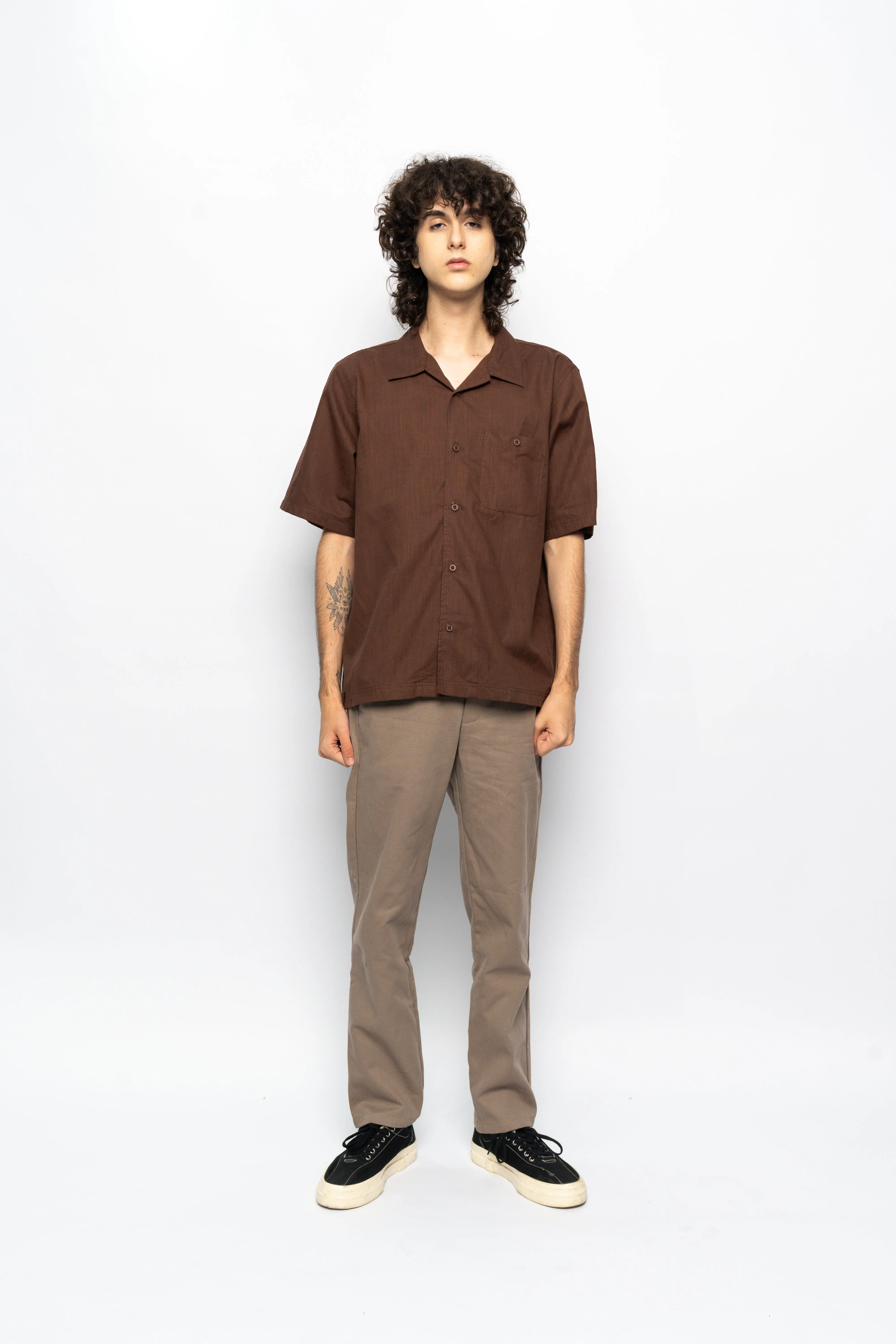 Erigo Short Sleeve Pocket Colter Walnut Brown Unisex sold by Erigo product image thumbnail 3