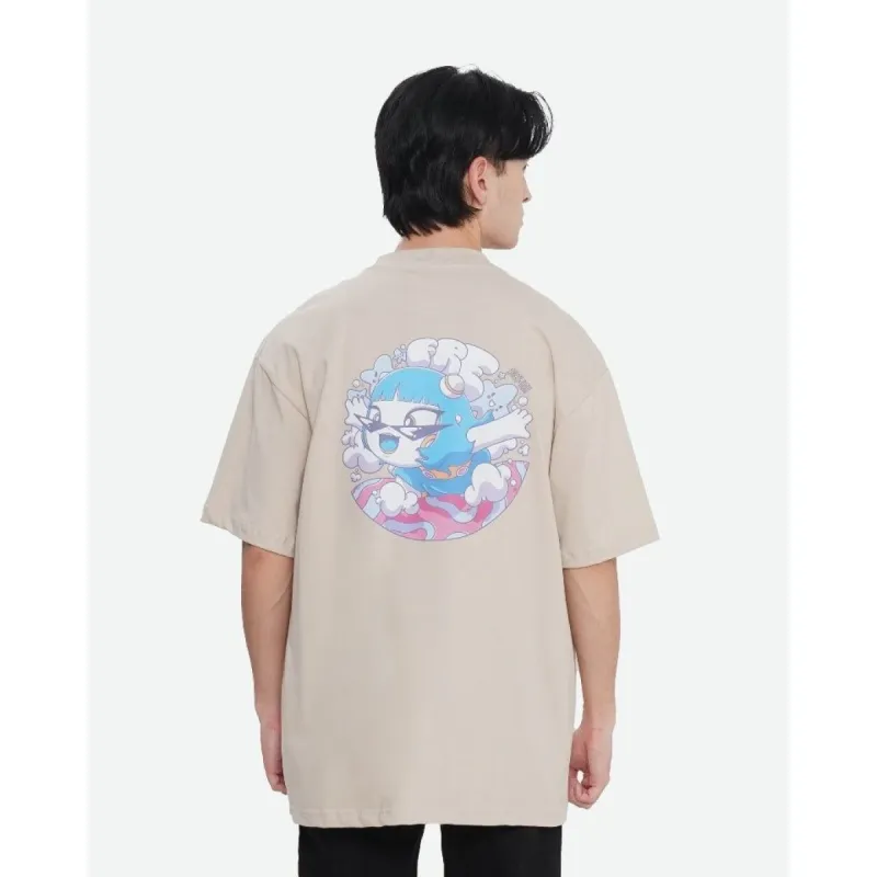 Erigo T-Shirt Freya JKT48 Almond Milk By Kevin Varian sold by Erigo