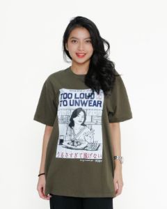 Erigo T-Shirt | Gracia Jkt48 X Senikanji Olive sold by Erigo