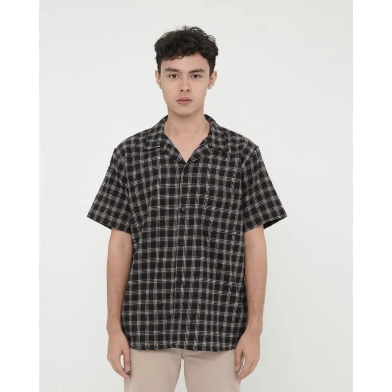 Erigo Short Sleeve Flannel Esmeralda Brown sold by Erigo