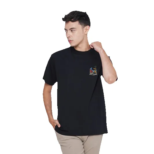 Erigo T-Shirt Oversize DTF Series Aldric Black sold by Erigo product image thumbnail 2