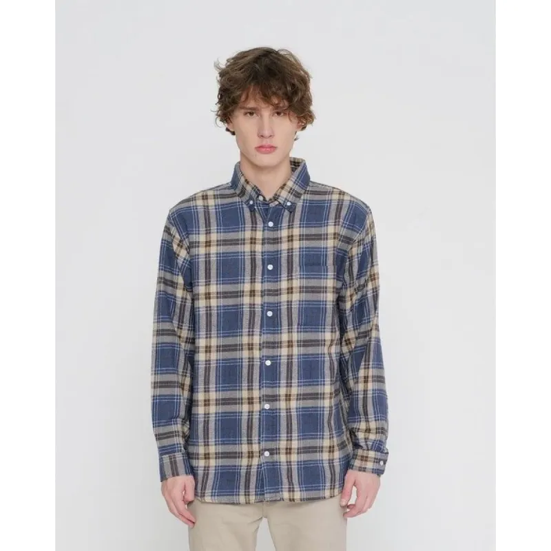 Erigo Flannel Esmond Blue sold by Erigo