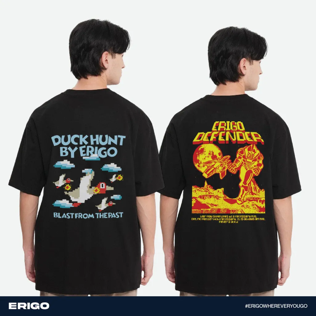 Erigo Buy 1 Get 2 T-Shirt Graphic Bundling 3 | Hunt Black, Devender Black sold by Erigo