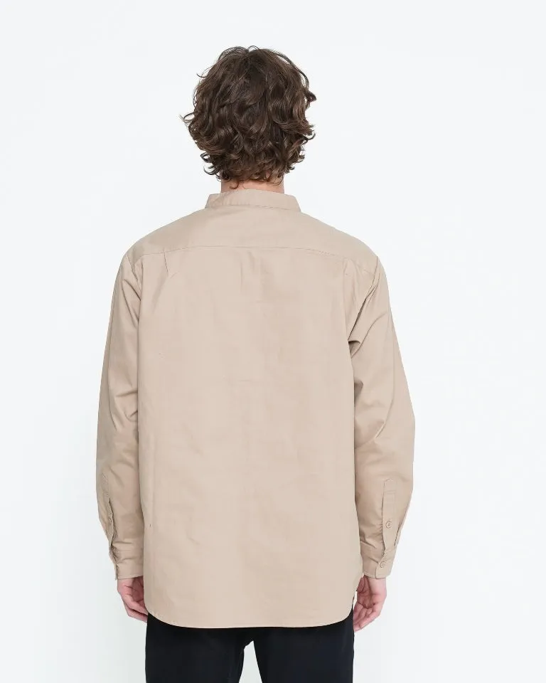 Erigo Shanghai Longsleeve Rossland Light Brown Unisex sold by Erigo product image thumbnail 3
