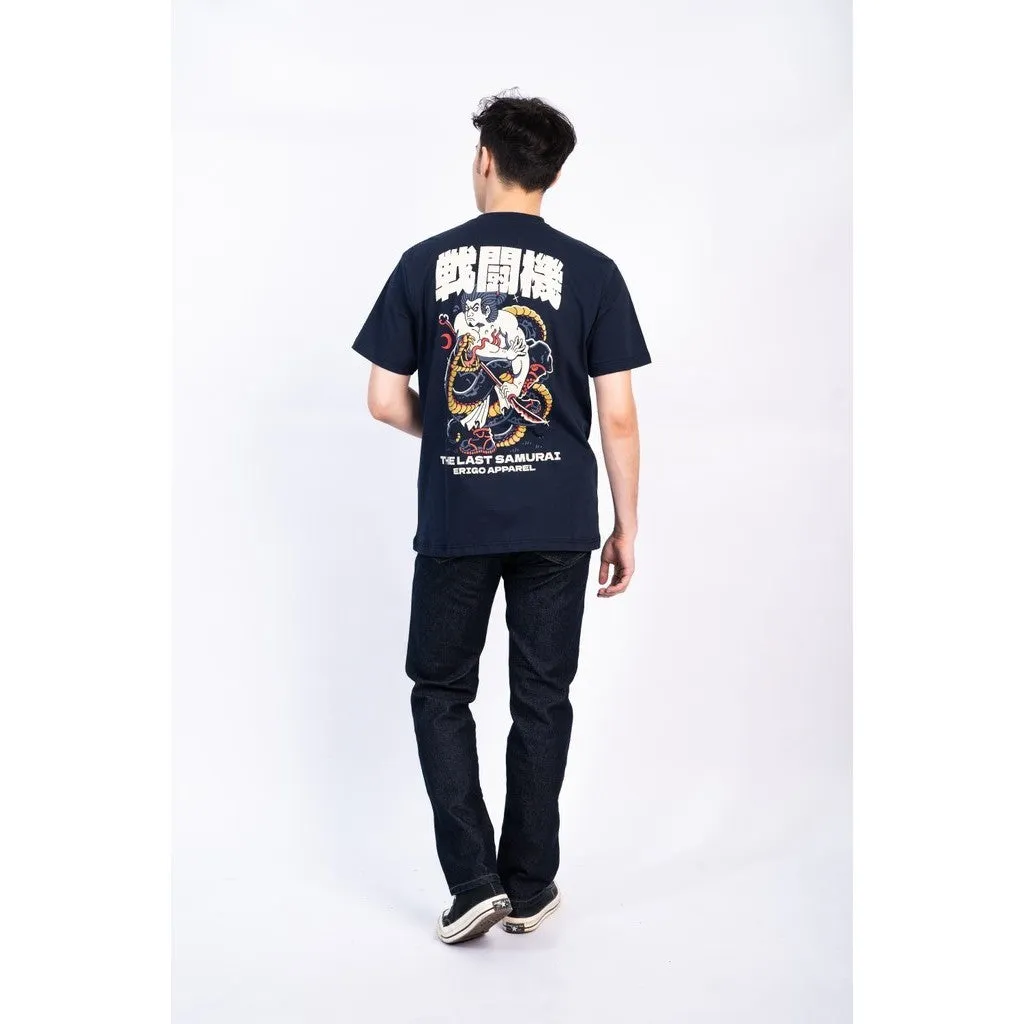 Erigo T-Shirt Yoshe Dark Blue Unisex sold by Erigo product image thumbnail 3