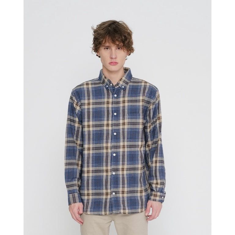 Erigo Flannel Esmond Blue sold by Erigo