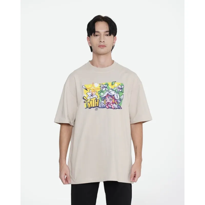 Erigo T-Shirt Muthe JKT48 Almond Milk By Kemas Acil sold by Erigo