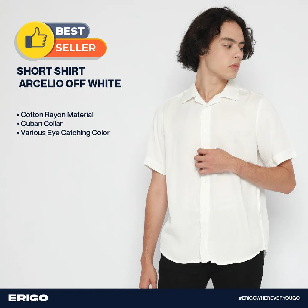 Erigo Short Shirt Arcelio Off White Unisex sold by Erigo