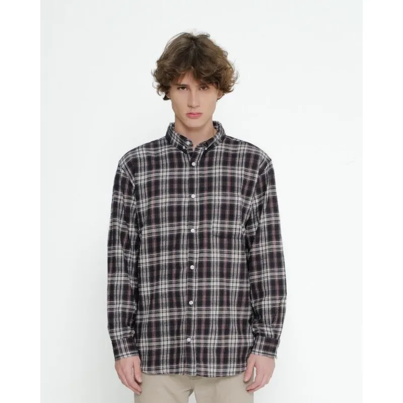 Erigo Flannel Alesya Grey sold by Erigo