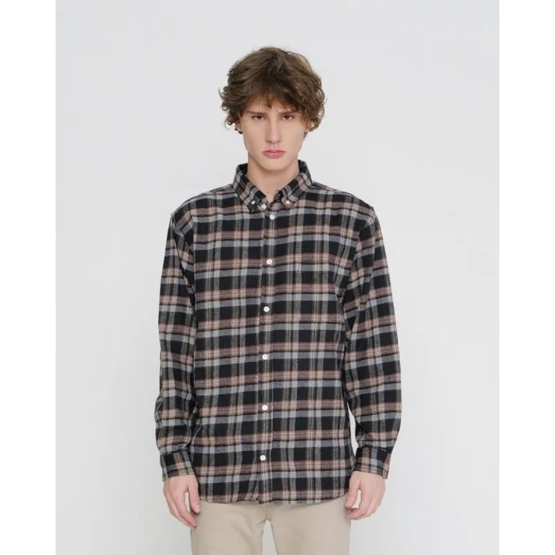 Erigo Flannel Eilaria Black sold by Erigo