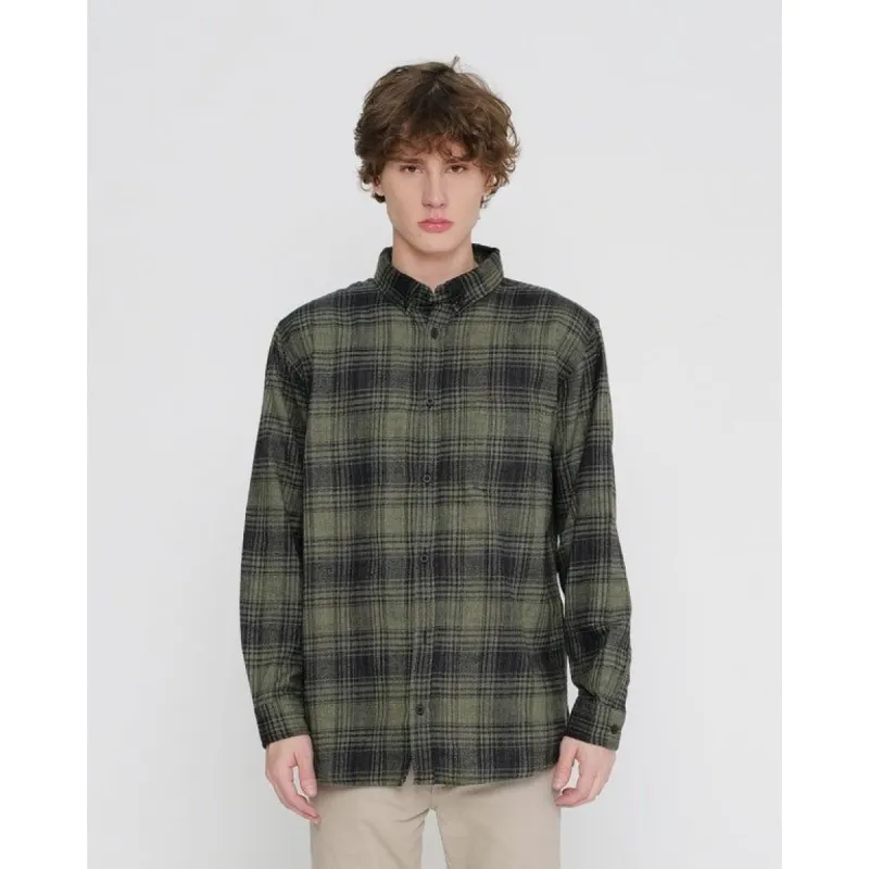Erigo Flannel Kelian Black sold by Erigo