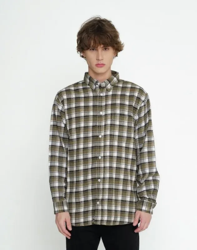 Erigo Flannel Heafen Light Grey sold by Erigo