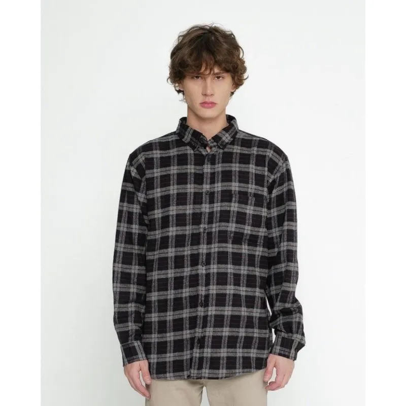 Erigo Flannel Verlin Black sold by Erigo