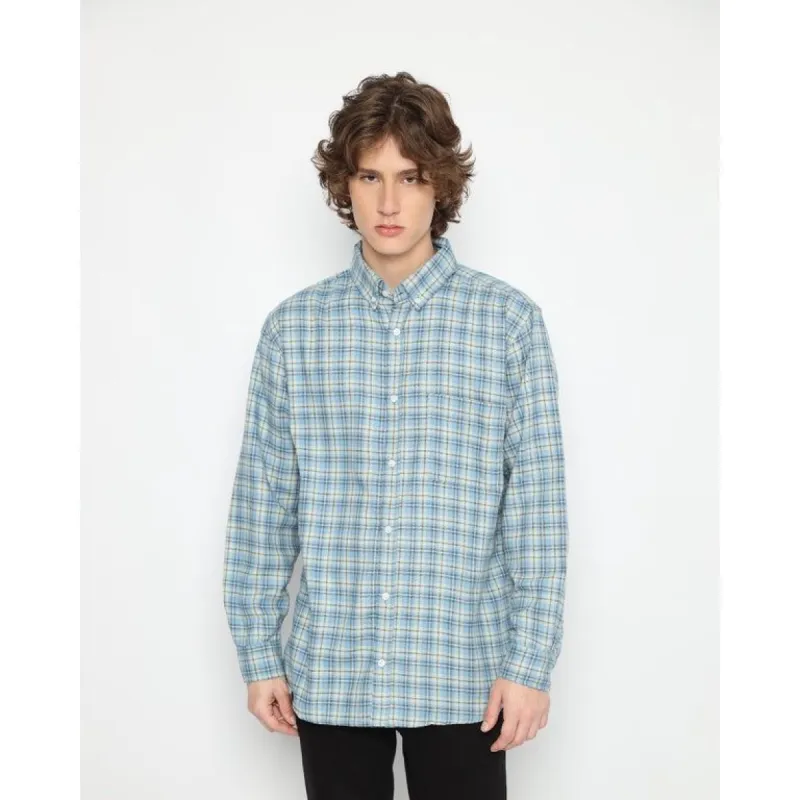 Erigo Flannel Cischo Blue sold by Erigo