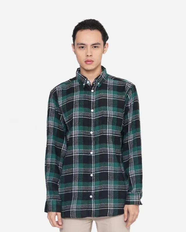 Erigo Flannel Clevon Black sold by Erigo