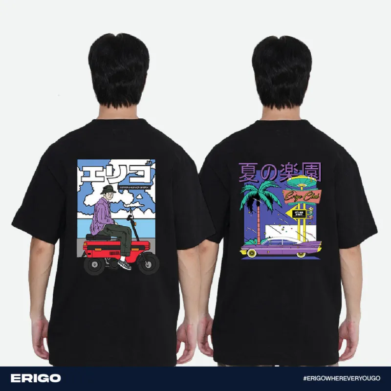 Erigo Buy 1 Get 2 T-Shirt Oversize Graphic Bundling 2 | Fujiko Black, Fuka Black sold by Erigo