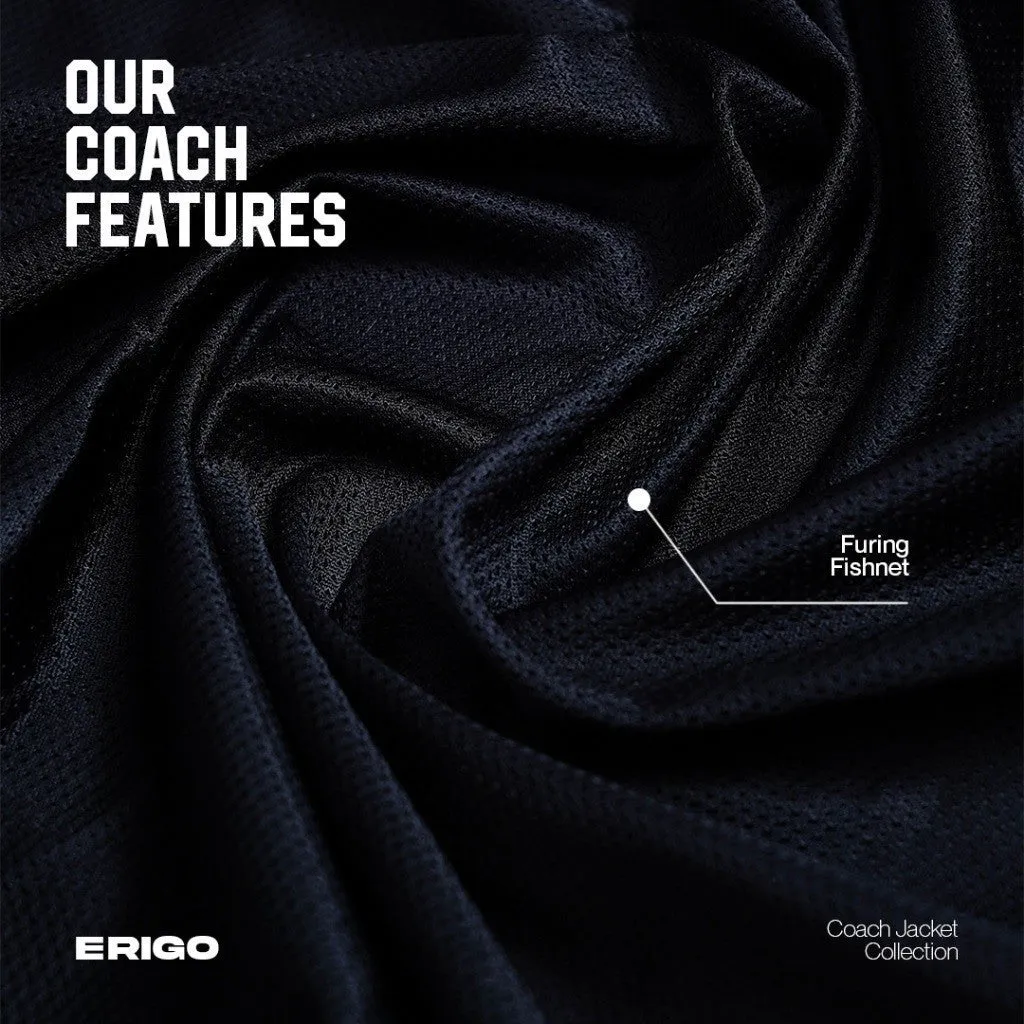 Erigo Bosozoku Coach Jacket Graphic Yoichi Olive sold by Erigo product image thumbnail 4