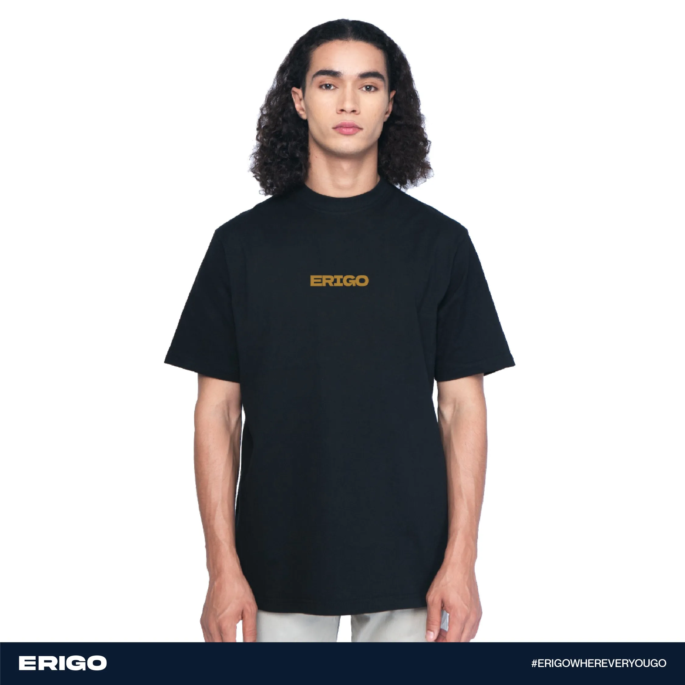 Erigo T-Shirt Oversize DTF Series Sairo Black sold by Erigo product image thumbnail 2