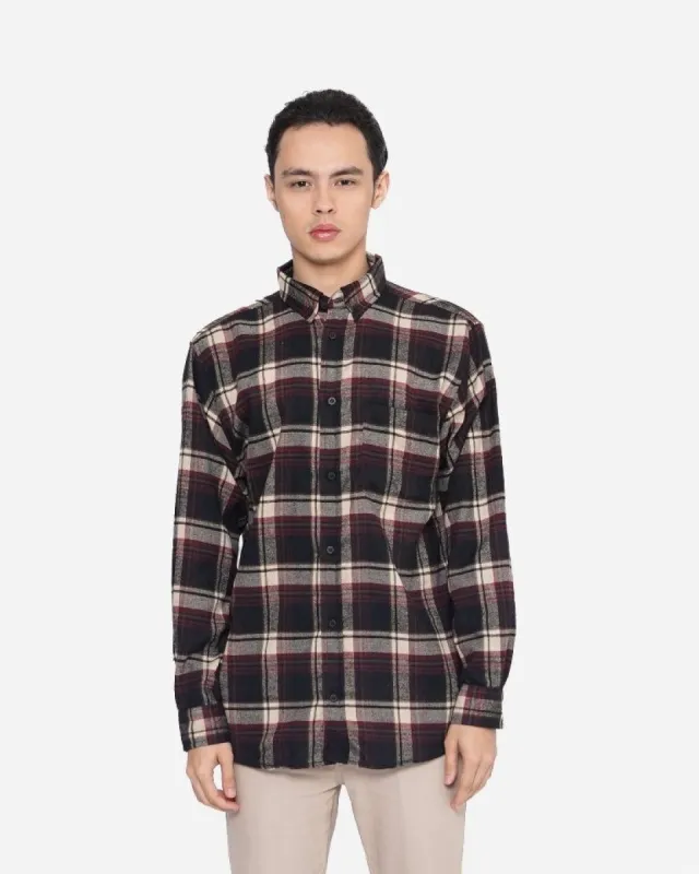 Erigo Flannel Xanthipe Black sold by Erigo