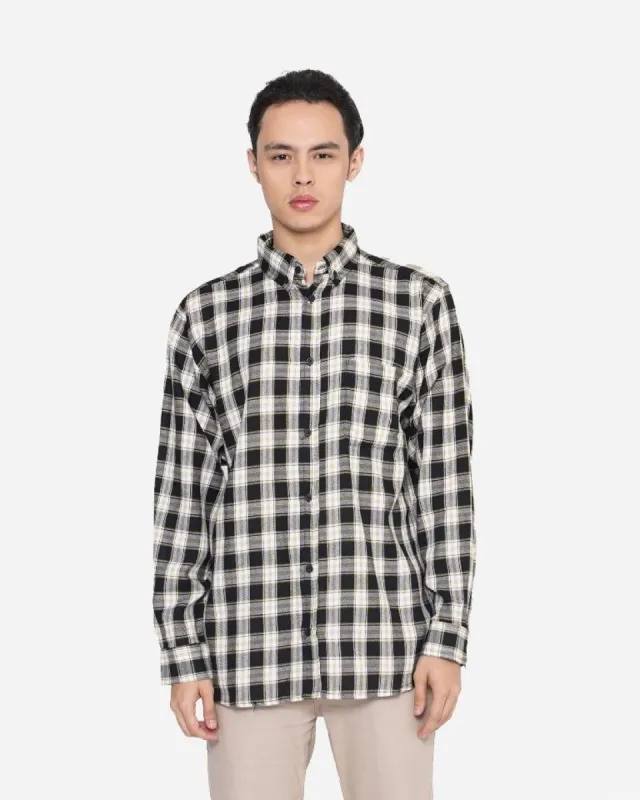 Erigo Flannel Kyriel Black sold by Erigo
