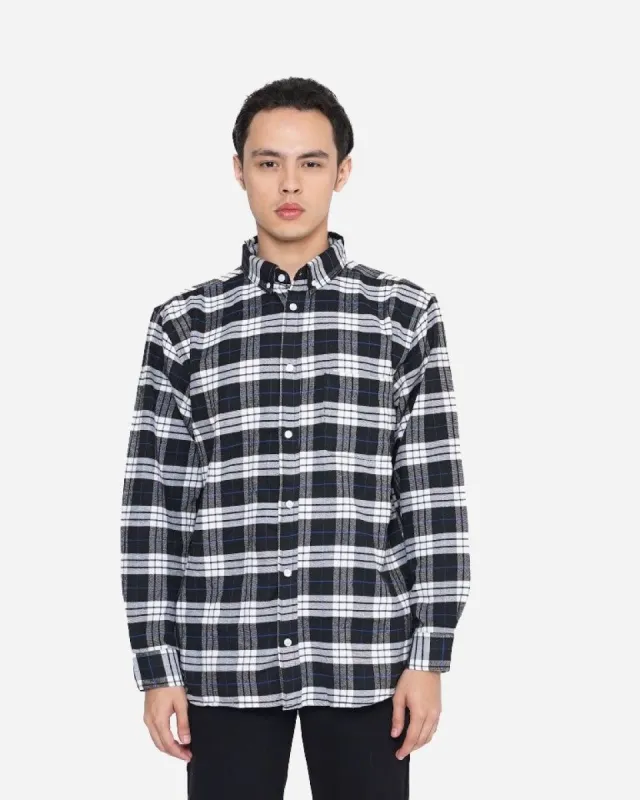 Erigo Flannel Hilder Black sold by Erigo