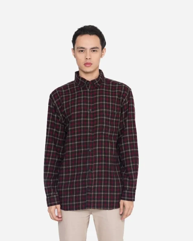 Erigo Flannel Ngahuia Black sold by Erigo