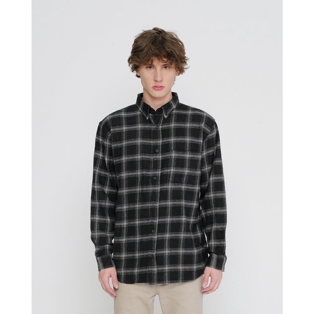 Erigo Flannel Carrie Black sold by Erigo