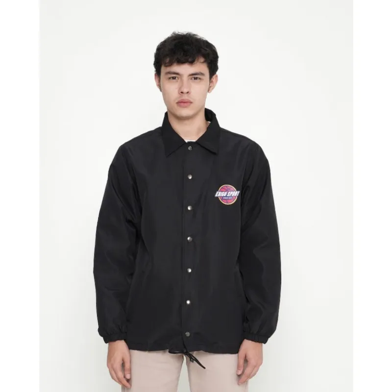 Erigo Coach Jacket Cowens Black sold by Erigo
