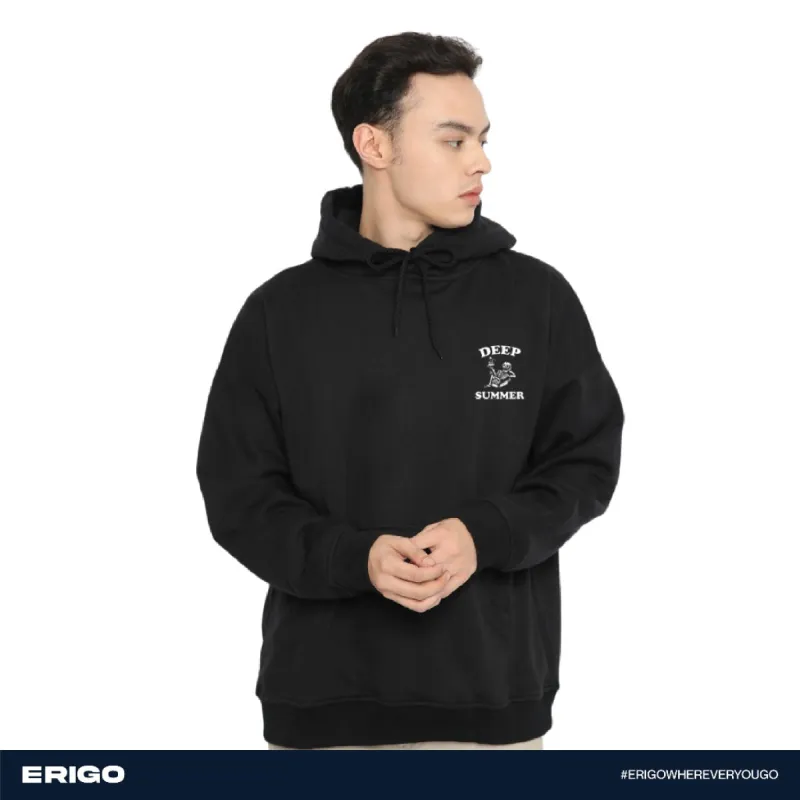Erigo Hoodie Graphic Kozzu Black sold by Erigo