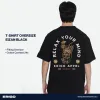 Erigo T-Shirt Oversize Graphic Series Eizan Black sold by Erigo