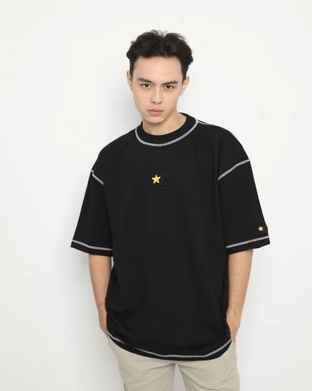 Erigo T-Shirt Oversize Moura Black sold by Erigo