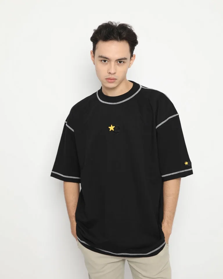 Erigo T-Shirt Oversize Moura Black sold by Erigo