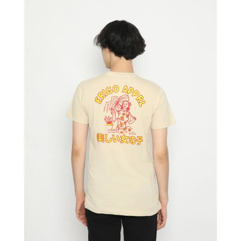 Erigo T-Shirt Japan Lady Cream sold by Erigo