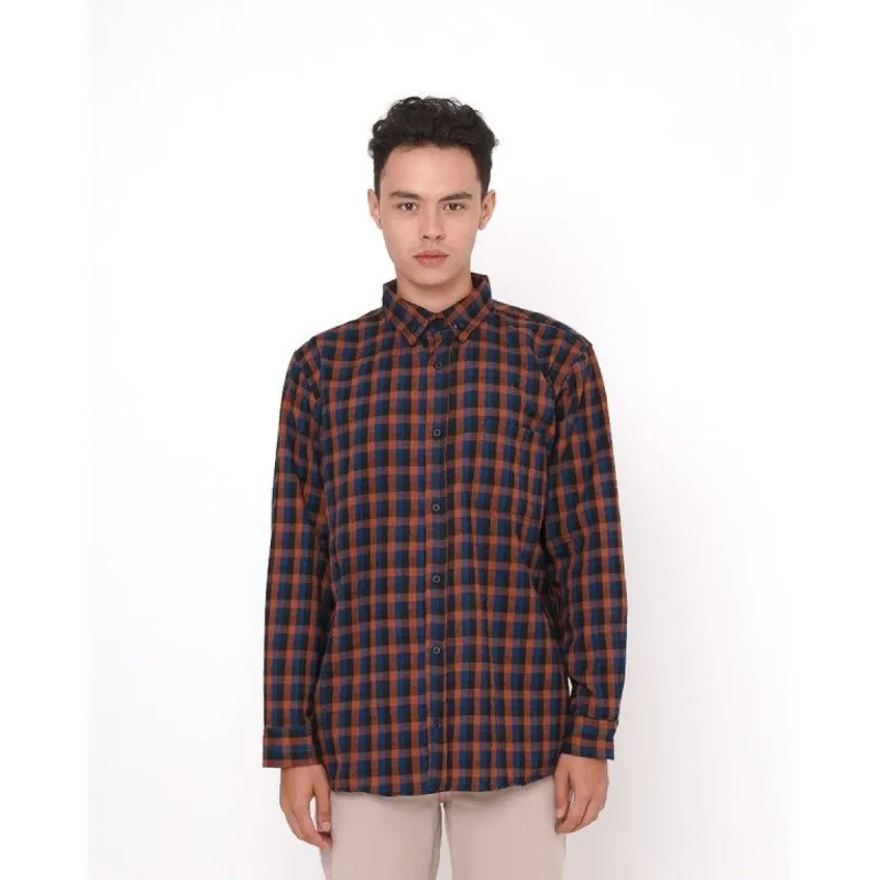 Erigo Flannel Asiatica Blue sold by Erigo
