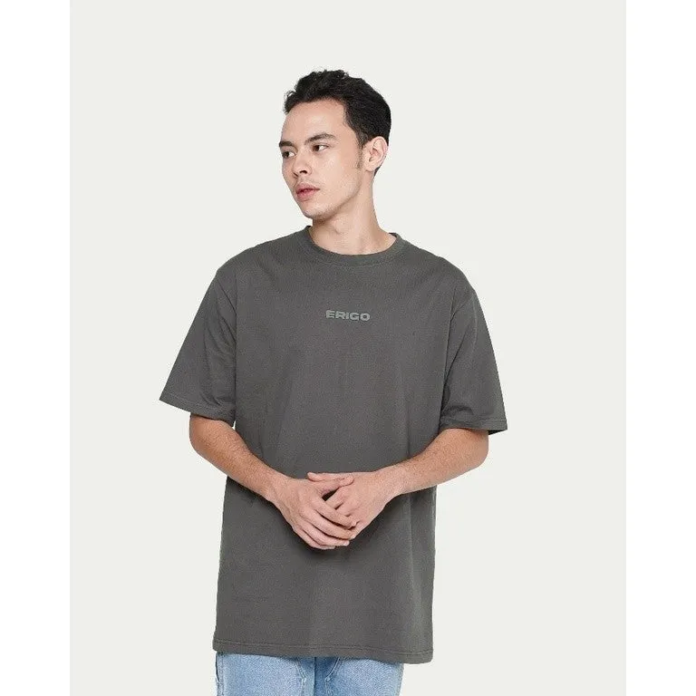 Erigo T-Shirt Oversize Champlain Asphalt Unisex sold by Erigo product image thumbnail 4